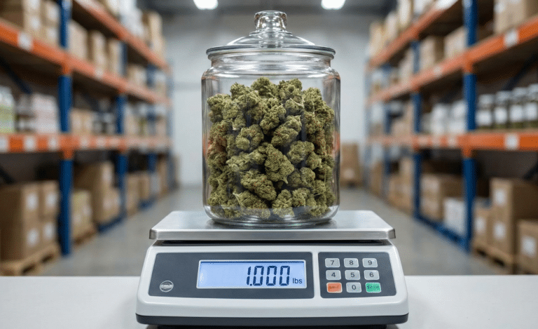 A display of various THCA flower strains available for wholesale purchase, showcasing quality and variety.